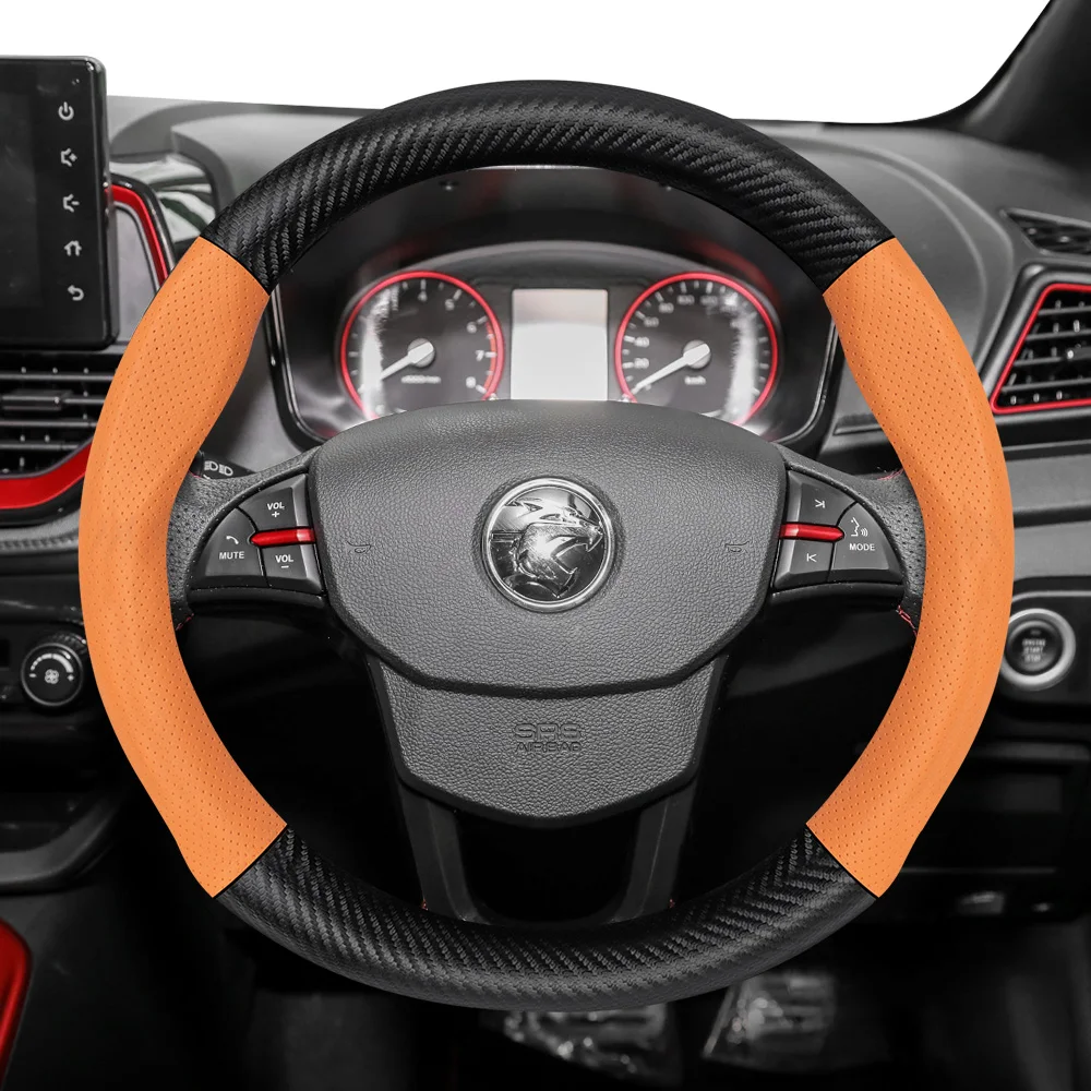 For Proton Carbon Fiber Texture Perforated Leather Steering Wheel Cover Saga X50 S70 Persona X70 e.MAS 7 5 iRiz X90 Black Mocha
For Proton Carbon Fiber Texture Perforated Leather Steering Wheel Cover Saga X50 S70 Persona X70 e.MAS 7 5 iRiz X90 Black Mocha