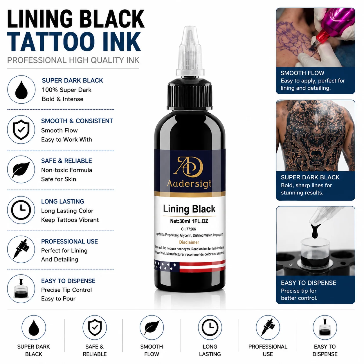 Tattoo Ink Set Permanent Makeup Coloring Micropigmentation Pigment Tattoo Art For Silicone Skin Color 30ml/Bottle
Tattoo Ink Set Permanent Makeup Coloring Micropigmentation Pigment Tattoo Art For Silicone Skin Color 30ml/Bottle
