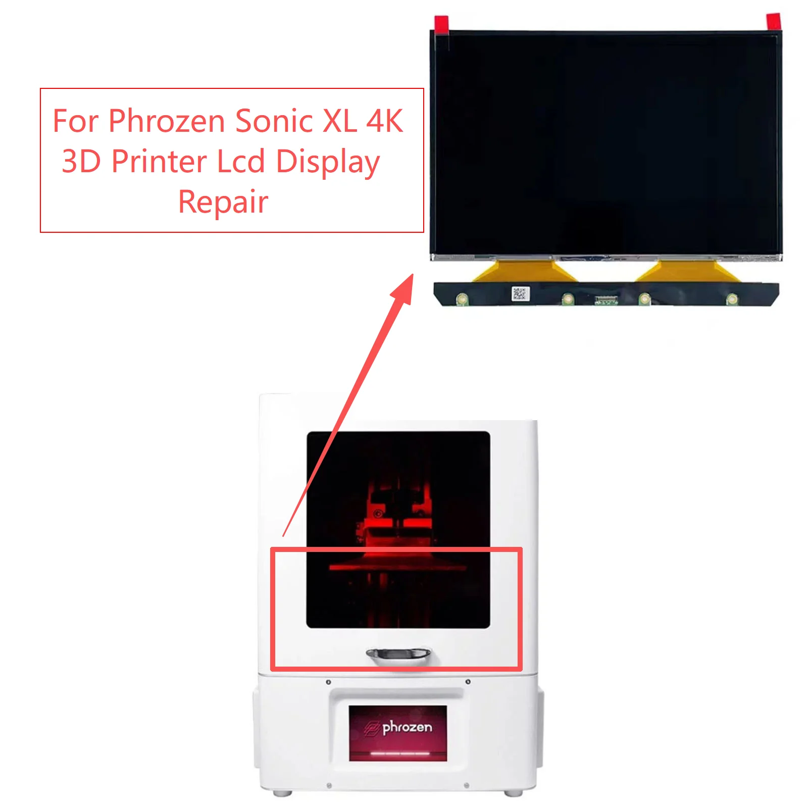 Новый 8,9-дюймовый монохромный ЖК-экран 4K 3840*2400 для замены 3D-принтера Phrozen Sonic XL 4K
Новый 8,9-дюймовый монохромный ЖК-экран 4K 3840*2400 для замены 3D-принтера Phrozen Sonic XL 4K