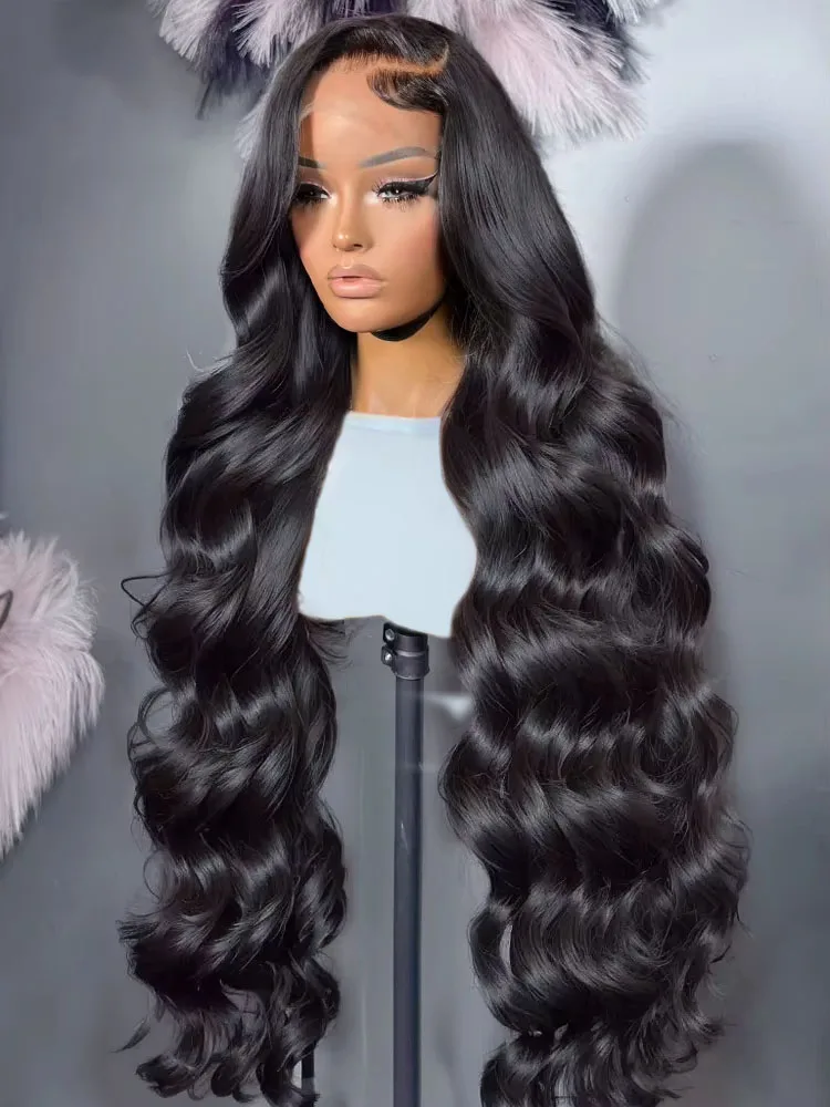42 Inch Body Wave 13x6 HD Lace Front Human Hair Wigs Black Wig 13x4 Lace Frontal Wig Curly 5x5 Glueless Closure Wig For Women
42 Inch Body Wave 13x6 HD Lace Front Human Hair Wigs Black Wig 13x4 Lace Frontal Wig Curly 5x5 Glueless Closure Wig For Women