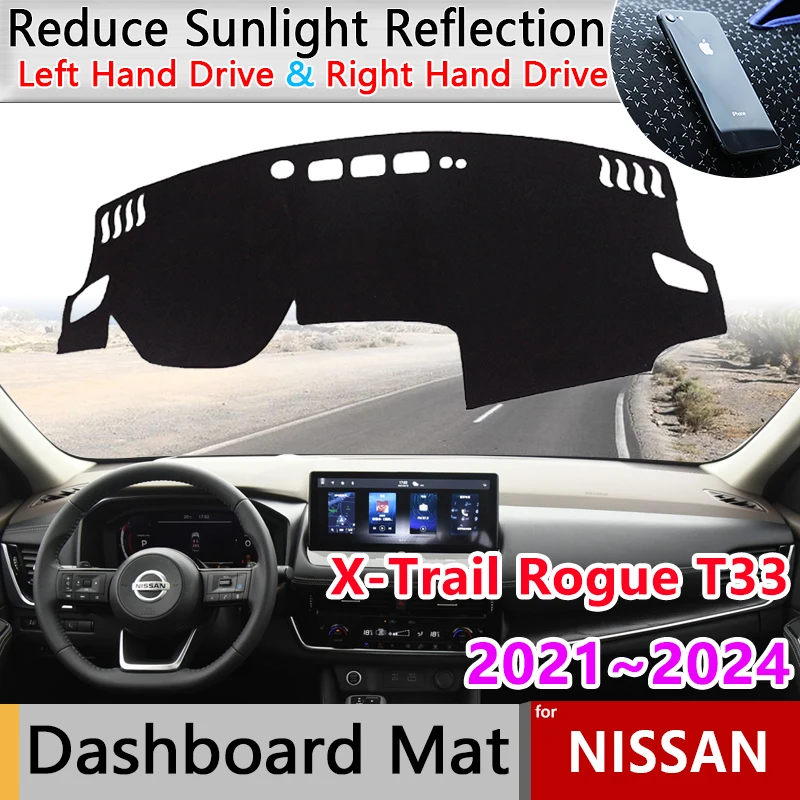 Dashboard Cover Board Mat Carpet Pad for Nissan X-Trail Rogue T33 2021~2024 Protection Shade Cape Anti-dirty Anti-sun Accessorie
Dashboard Cover Board Mat Carpet Pad for Nissan X-Trail Rogue T33 2021~2024 Protection Shade Cape Anti-dirty Anti-sun Accessorie