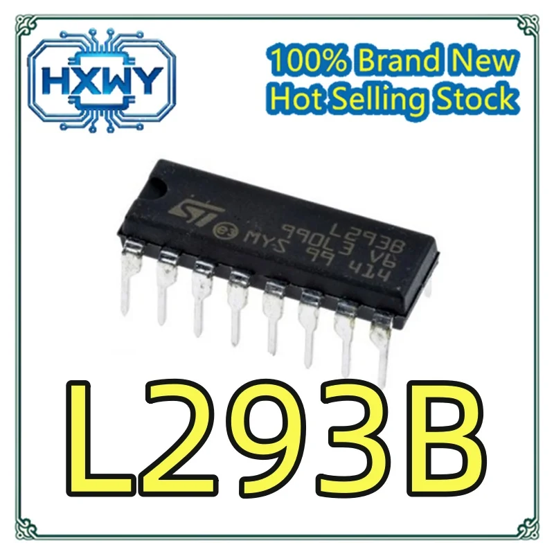 (10/50 Pieces) L293B L293 DIP16 Bipolar Motor Driver Chip In Stock Brand New and Original Fast Delivery
(10/50 Pieces) L293B L293 DIP16 Bipolar Motor Driver Chip In Stock Brand New and Original Fast Delivery