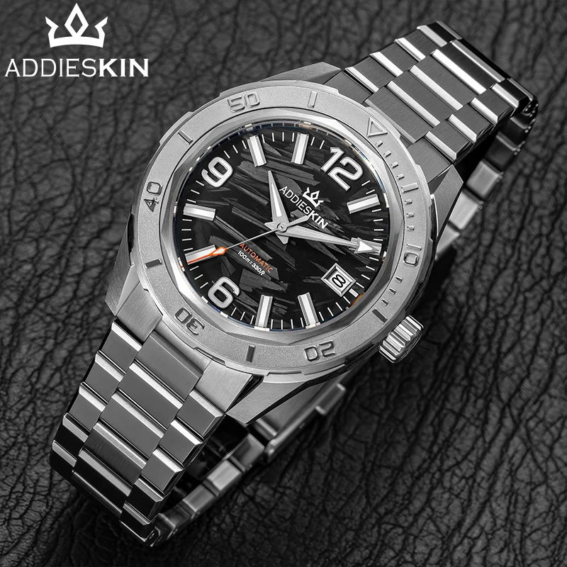 ADDIESKIN K007 Original Carbon Fiber Dial Men Watch MIYOTA 9015 28800 High Frequency BGW9 Luminous Index Hand Skeleton Caseback
ADDIESKIN K007 Original Carbon Fiber Dial Men Watch MIYOTA 9015 28800 High Frequency BGW9 Luminous Index Hand Skeleton Caseback