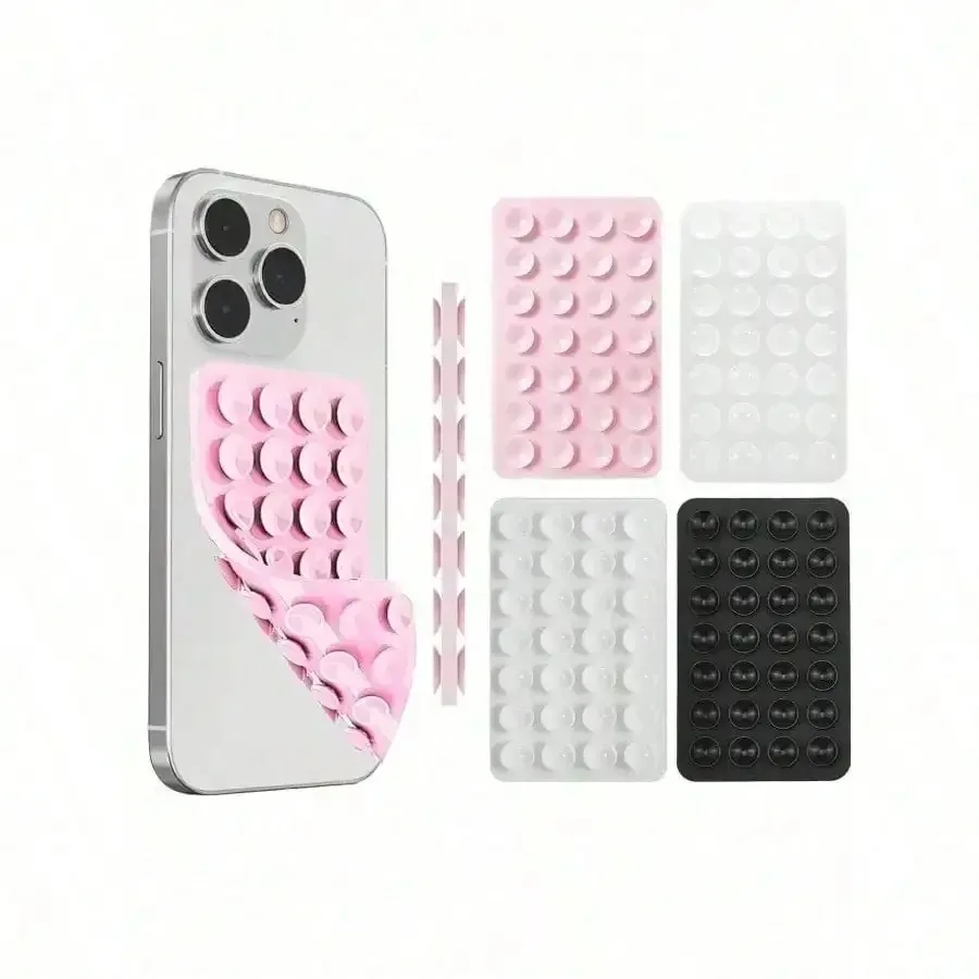 Silicone Suction Phone Mount Multiple Sizes Screen Printed Octopus Grip Design Soft Silicone Adhesive Sticky Back Cell Phone Stand Holder Desktop Selfie Hands Free Anti Slip Practical Convenient Gift
Silicone Suction Phone Mount Multiple Sizes Screen Printed Octopus Grip Design Soft Silicone Adhesive Sticky Back Cell Phone Stand Holder Desktop Selfie Hands Free Anti Slip Practical Convenient Gift
