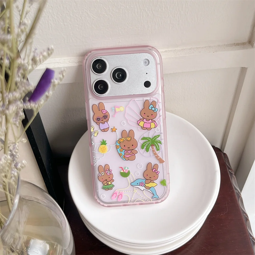 Funny Black Miffy Rabbit Silicone Phone Case for iPhone 15 16 17 15 Pro 16 Pro 17 Pro Max Fundas New Cute Cartoon Protective Cov
Funny Black Miffy Rabbit Silicone Phone Case for iPhone 15 16 17 15 Pro 16 Pro 17 Pro Max Fundas New Cute Cartoon Protective Cov