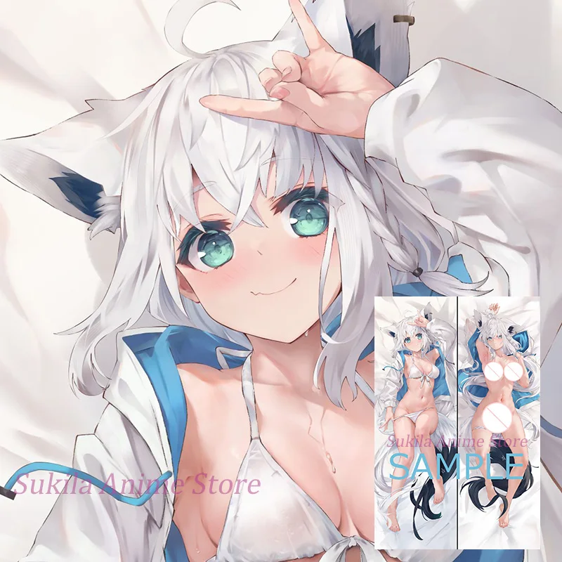 Dakimakura Shirakami Fubuki Vtuber Anime Body Pillow Cover Double-sided Print Life-size Pillowcase
Dakimakura Shirakami Fubuki Vtuber Anime Body Pillow Cover Double-sided Print Life-size Pillowcase