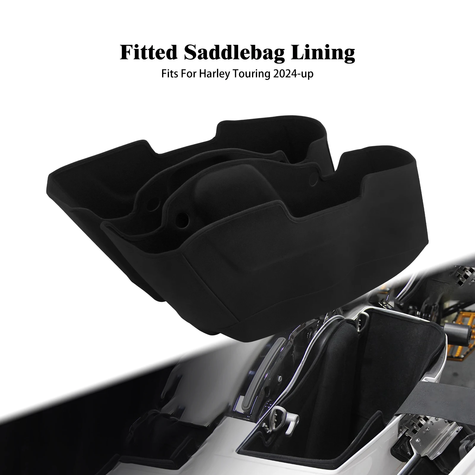 Motorcycle Soft Saddle Bag baulet Liners side box Saddlebag Lining For Harley Touring Road Street Glide FLHX FLTRX 2024 2025
Motorcycle Soft Saddle Bag baulet Liners side box Saddlebag Lining For Harley Touring Road Street Glide FLHX FLTRX 2024 2025