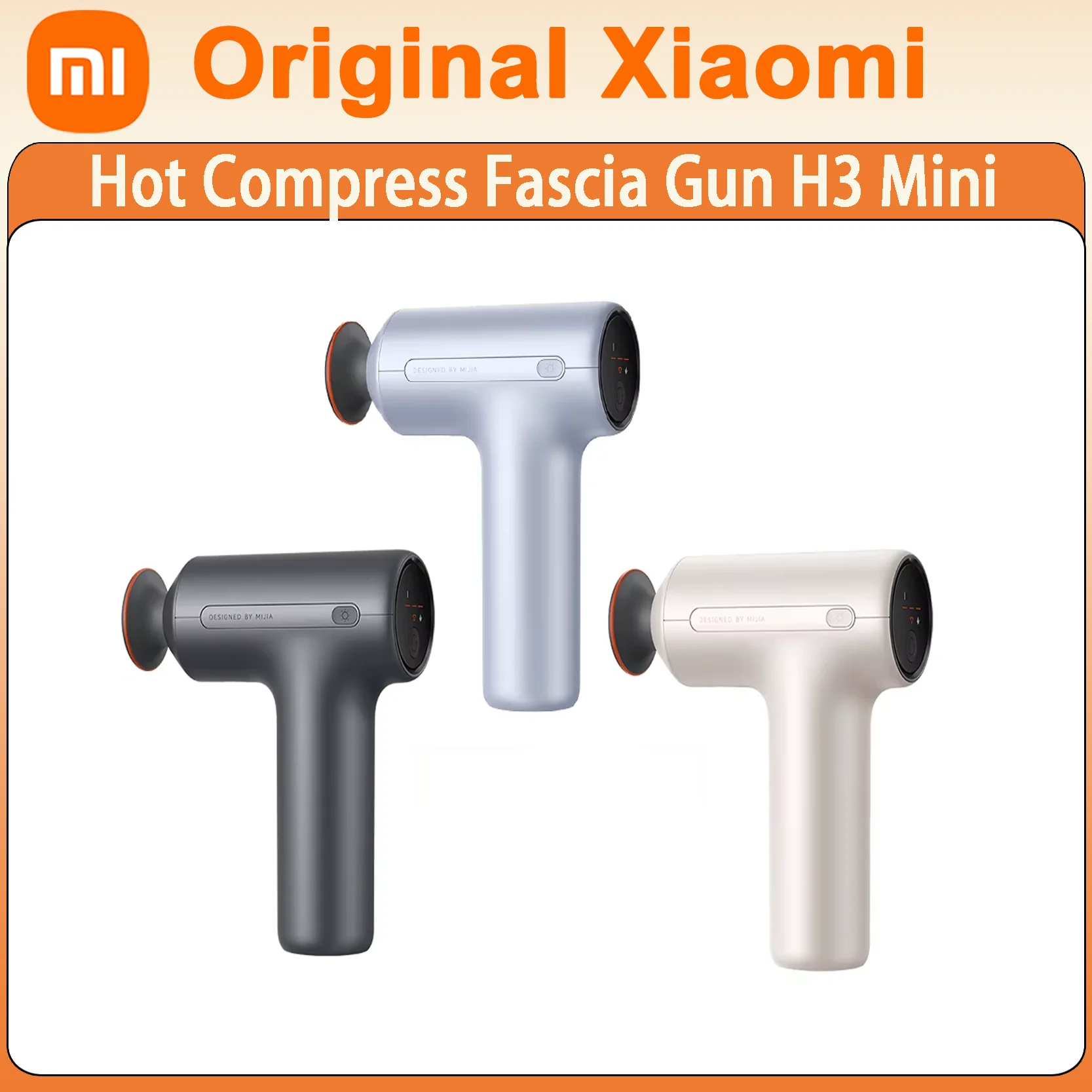 Оригинальный мини-пистолет для фасции Xiaomi Mijia H3, мини-портативный массажный пистолет для мышц, 12 кг, бесщеточный бесшумный двигатель, 3 головки массажа
Оригинальный мини-пистолет для фасции Xiaomi Mijia H3, мини-портативный массажный пистолет для мышц, 12 кг, бесщеточный бесшумный двигатель, 3 головки массажа