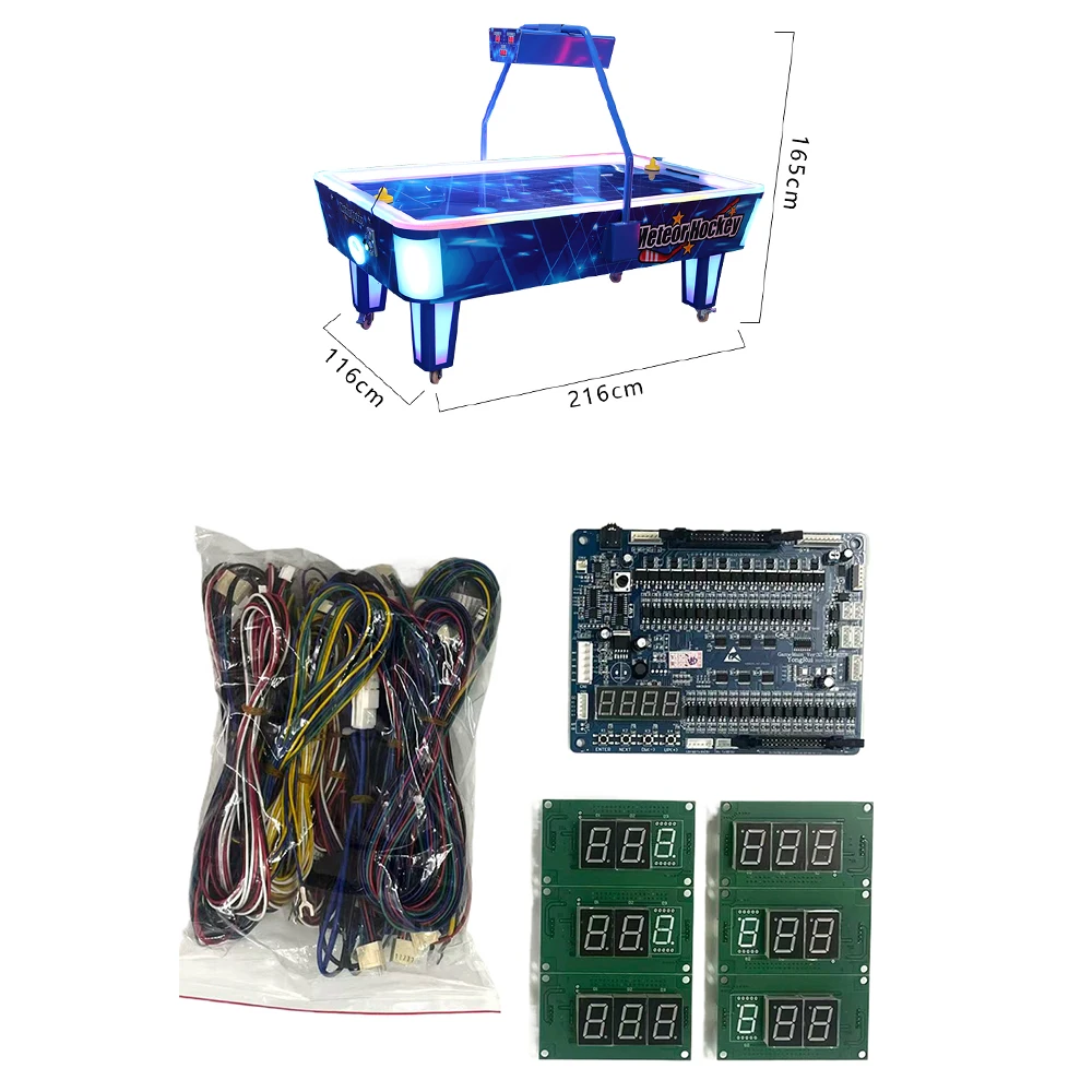 New Type Air Hockey Diy Kit For 2 Players Child Game Coin Operated Simulator Machine Board With Display
New Type Air Hockey Diy Kit For 2 Players Child Game Coin Operated Simulator Machine Board With Display