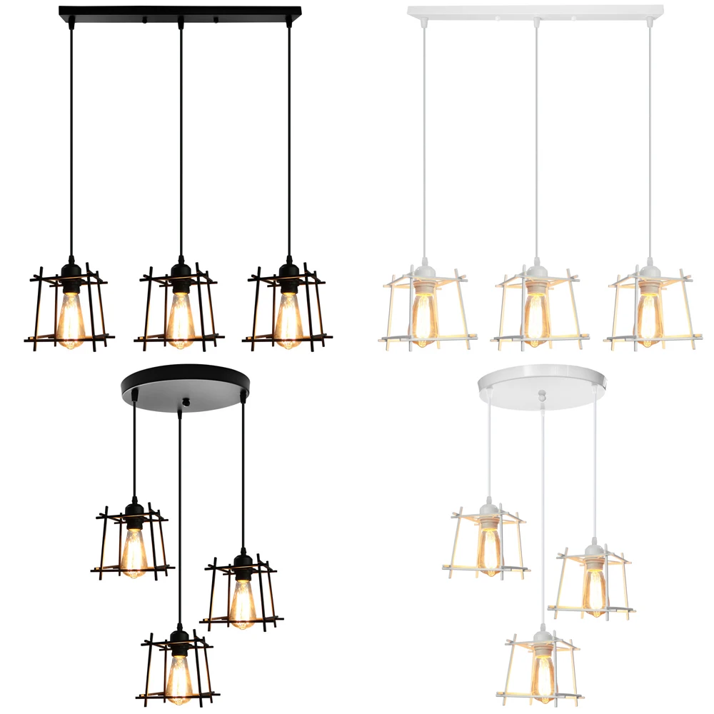 1/3 Heads Vintage Industrial Pendant Light Modern Hanging Lamp Home Living Room Kitchen Decor Retro Loft Indoor Lighting Fixture
1/3 Heads Vintage Industrial Pendant Light Modern Hanging Lamp Home Living Room Kitchen Decor Retro Loft Indoor Lighting Fixture