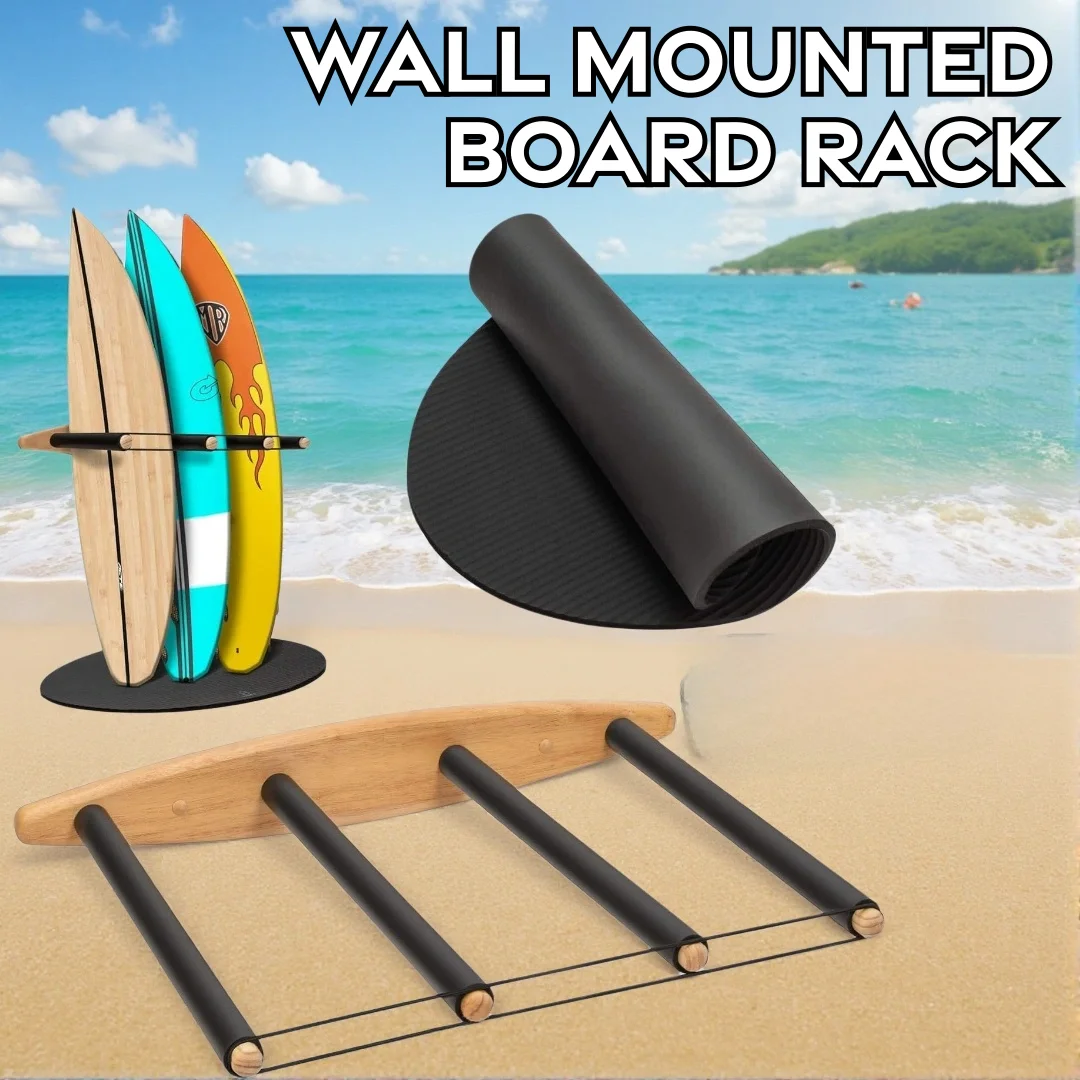 Surfboard Wall Mount Easy Installation Surfboard Wall Rack Snowboard Storage Mount Large Capacity Wooden Board Hanger Sturdy
Surfboard Wall Mount Easy Installation Surfboard Wall Rack Snowboard Storage Mount Large Capacity Wooden Board Hanger Sturdy