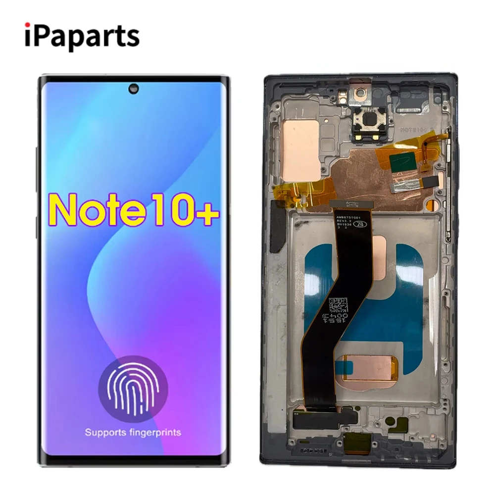 Note 10 Plus Screen for Samsung Galaxy Note10+ N975F Lcd Display Touch Screen with Frame
Note 10 Plus Screen for Samsung Galaxy Note10+ N975F Lcd Display Touch Screen with Frame