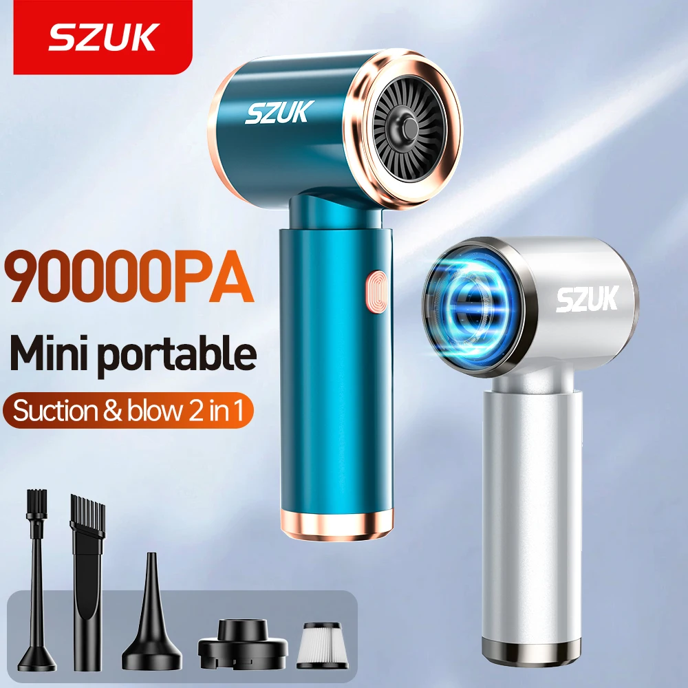SZUK 90000PA Mini Car Vacuum Cleaner Wireless Powerful Cleaning Machine Handheld Portable for Car Strong Suction Home Appliance
SZUK 90000PA Mini Car Vacuum Cleaner Wireless Powerful Cleaning Machine Handheld Portable for Car Strong Suction Home Appliance