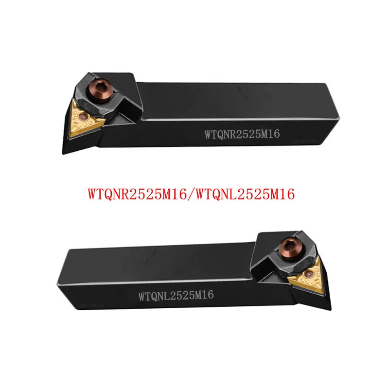 CNC Tool Holder WTQNR2020K16 WTQNR2525M16 Principal Cutting Edge Angle 105 Degrees External Turning Tool TN16
CNC Tool Holder WTQNR2020K16 WTQNR2525M16 Principal Cutting Edge Angle 105 Degrees External Turning Tool TN16
