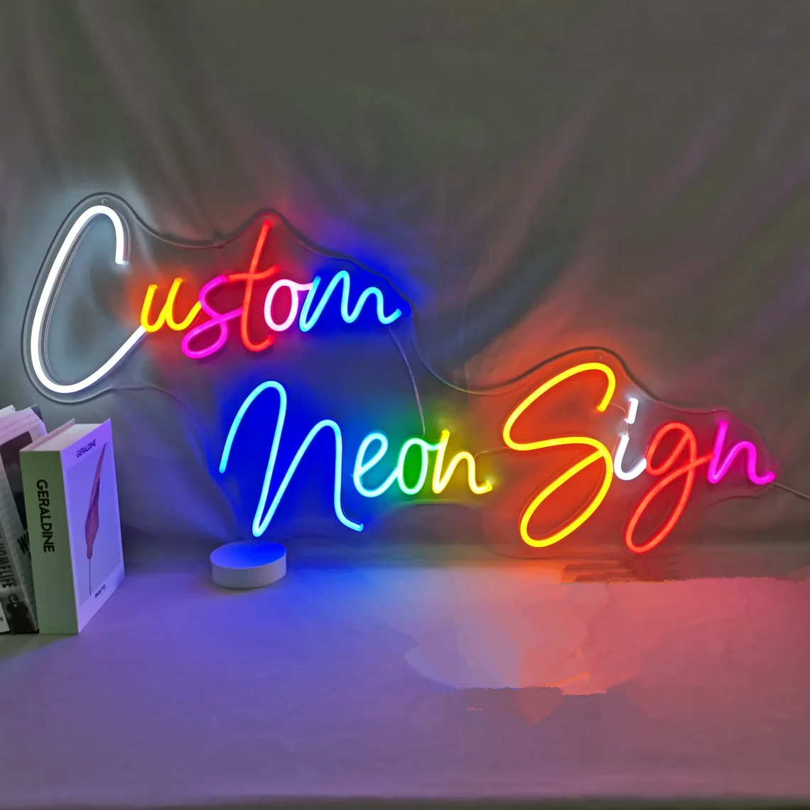 Custom Neon Signs LED Light Coffee Bar Barber Nails Shop Business Logo Wall Birthday Party Name Wedding Home Decor Night Lamp
Custom Neon Signs LED Light Coffee Bar Barber Nails Shop Business Logo Wall Birthday Party Name Wedding Home Decor Night Lamp