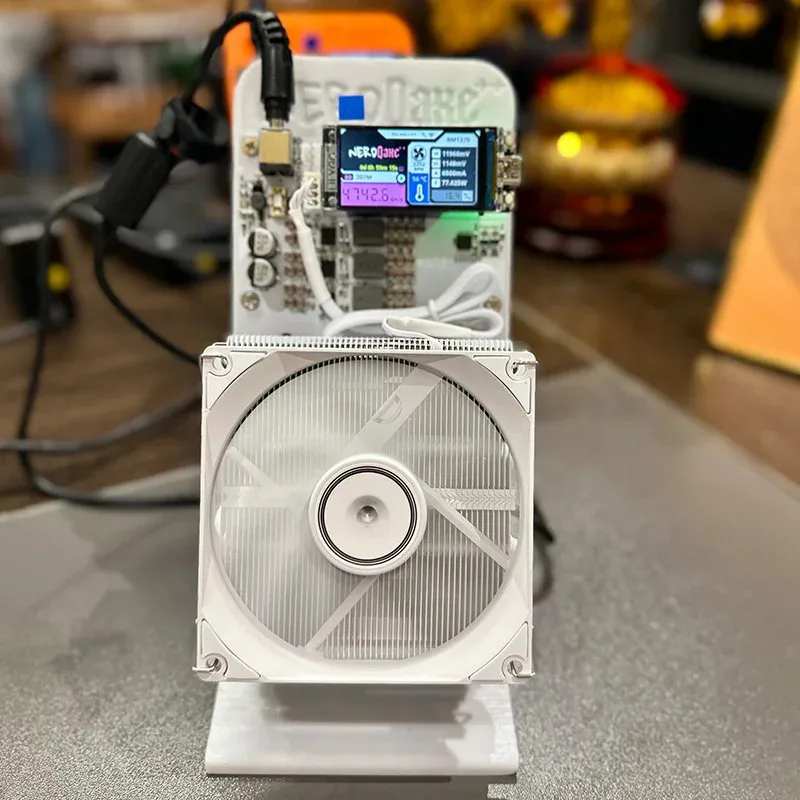 JD: Купи 5, получи 3 бесплатно! Bitaxe NerdQaxe++ 4.8TH/s Bitcoin Miner с 4 чипами BM1370 ASIC, 2.4G WiFi, Open Source
JD: Купи 5, получи 3 бесплатно! Bitaxe NerdQaxe++ 4.8TH/s Bitcoin Miner с 4 чипами BM1370 ASIC, 2.4G WiFi, Open Source