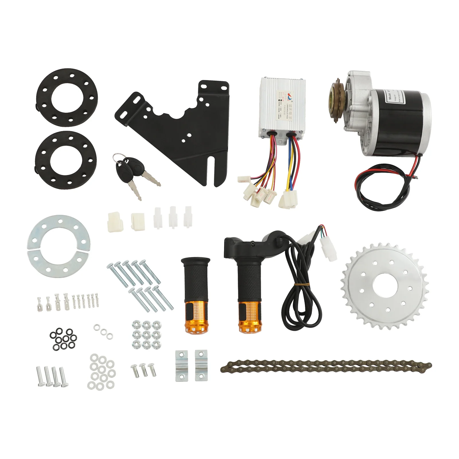 Комплект для переоборудования велосипеда в электровелосипед с цифровым дисплеем, для велосипедов и скутеров с щеточным двигателем, аксессуары, нагрузка до 120 кг
Комплект для переоборудования велосипеда в электровелосипед с цифровым дисплеем, для велосипедов и скутеров с щеточным двигателем, аксессуары, нагрузка до 120 кг