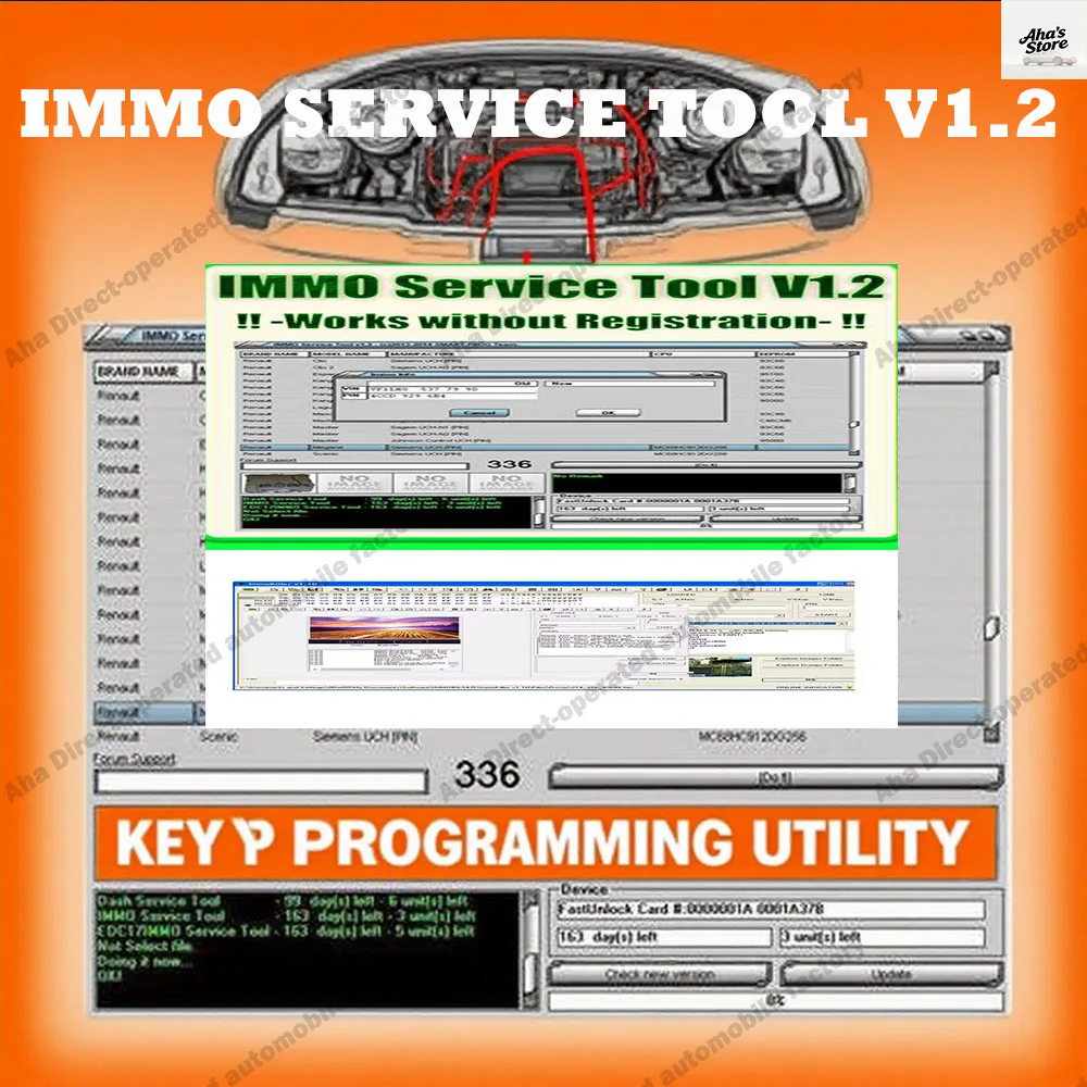 Newest Car Repair Software IMMO SERVICE TOOL V1.2 obd2 scanner Software EDC PIN CODE Immo Off Car accessories Tools Car Software
Newest Car Repair Software IMMO SERVICE TOOL V1.2 obd2 scanner Software EDC PIN CODE Immo Off Car accessories Tools Car Software