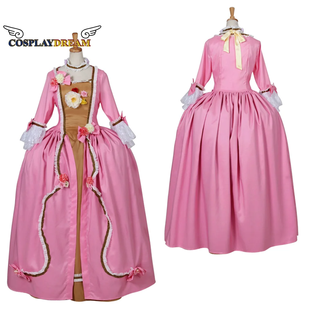 Medieval Luxury Floral Flower Vintage Pink Rococo Dress Gothic Victorian Renaissance Dress Costume Custom Made
Medieval Luxury Floral Flower Vintage Pink Rococo Dress Gothic Victorian Renaissance Dress Costume Custom Made