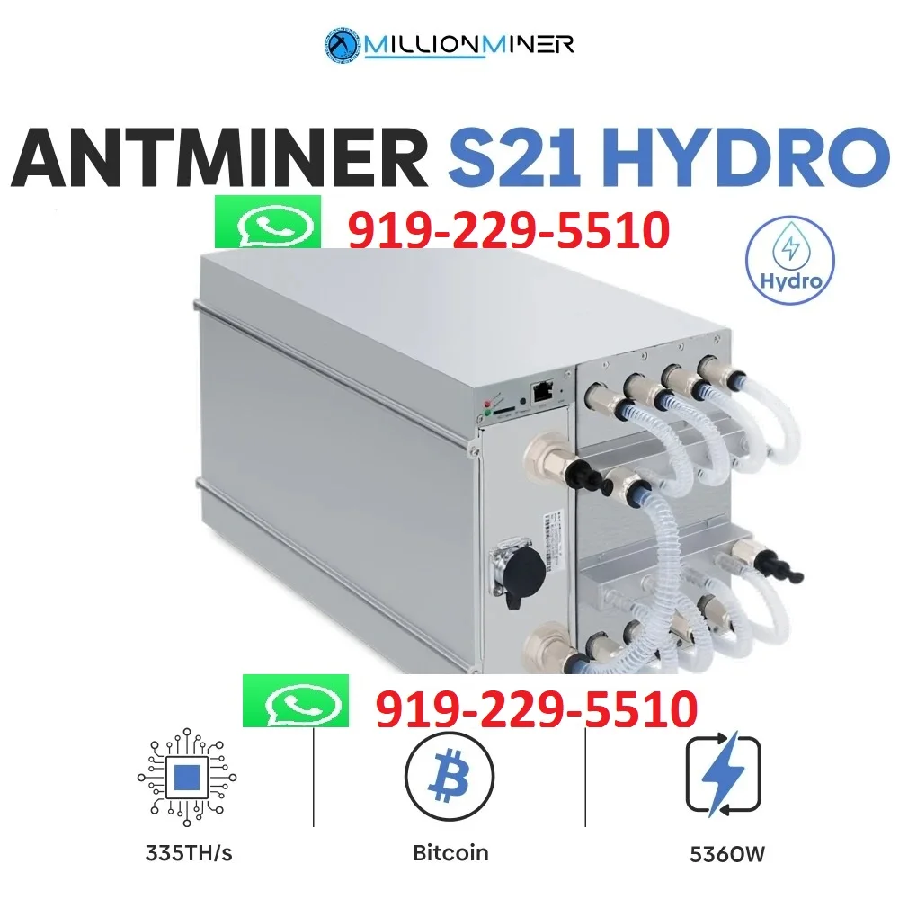 Выгодная сделка купите 6 получи 4 бесплатно лучшее предложение Bitmain Antminer S21 Hydro 335TH/s 5360 Вт Биткоин Майнер с блоком питания
Выгодная сделка купите 6 получи 4 бесплатно лучшее предложение Bitmain Antminer S21 Hydro 335TH/s 5360 Вт Биткоин Майнер с блоком питания