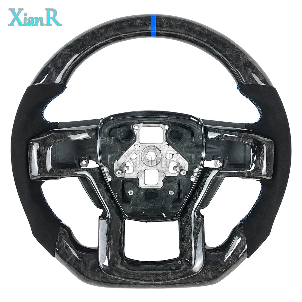 For Ford Raptor F150 2015 2017 2016 2019 2018 2020 Custom Black Alcantara Leather Forged Carbon Fiber Steering Wheel
For Ford Raptor F150 2015 2017 2016 2019 2018 2020 Custom Black Alcantara Leather Forged Carbon Fiber Steering Wheel