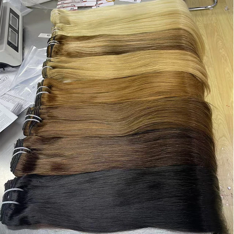 26Inch Stright Clip In Hair Extension Unprocessed Human Hair 8pcs Straight Hair Silky Black 613 Blonde Highlight Color 120G/Pack
26Inch Stright Clip In Hair Extension Unprocessed Human Hair 8pcs Straight Hair Silky Black 613 Blonde Highlight Color 120G/Pack