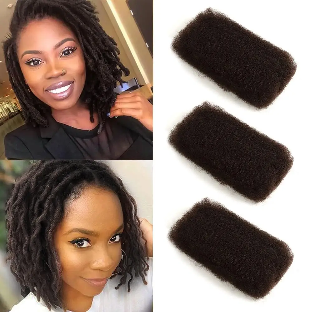 Афро-кудрявые объемные волосы без насадки для женщин, афро-кудрявые объемные человеческие волосы Remy Dreadlock, натуральный цвет, косички, волосы 50 г/шт.
Афро-кудрявые объемные волосы без насадки для женщин, афро-кудрявые объемные человеческие волосы Remy Dreadlock, натуральный цвет, косички, волосы 50 г/шт.