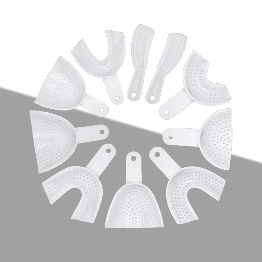 Dental Disposable Impression Plastic Tray Dental Impression Plastic Tray Teeth Holder Oral Care Tools
Dental Disposable Impression Plastic Tray Dental Impression Plastic Tray Teeth Holder Oral Care Tools