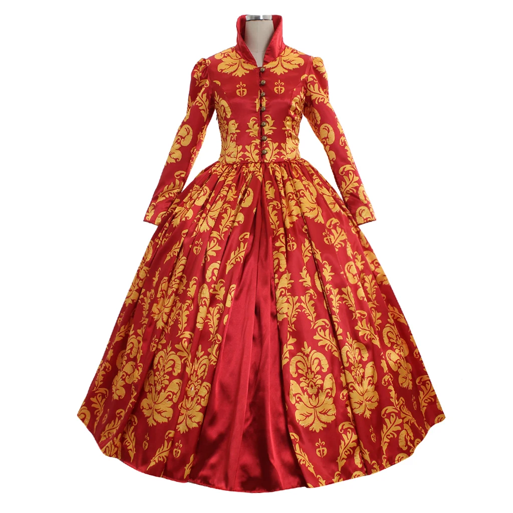 Medieval Red Ball Gown Dress Victorian Retro Court Dress Wedding Dress Victorian Dancing Party Gown Carnival Costume
Medieval Red Ball Gown Dress Victorian Retro Court Dress Wedding Dress Victorian Dancing Party Gown Carnival Costume