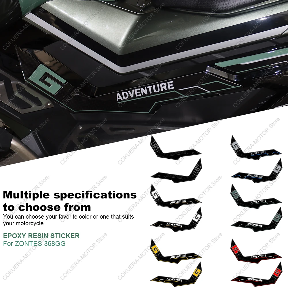 for ZONTES 368G 368G Motorcycle Accessories Side Protection Stickers 3D Epoxy Resin Protection Stickers
for ZONTES 368G 368G Motorcycle Accessories Side Protection Stickers 3D Epoxy Resin Protection Stickers