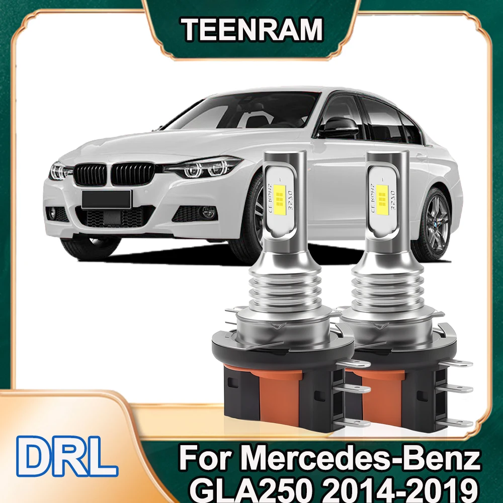 3570 CSP Chips H15 LED Bulbs 120W 10000LM Car Headlight Daytime Running Lights Car Lights for Mercedes-Benz GLA250 2014-2019
3570 CSP Chips H15 LED Bulbs 120W 10000LM Car Headlight Daytime Running Lights Car Lights for Mercedes-Benz GLA250 2014-2019