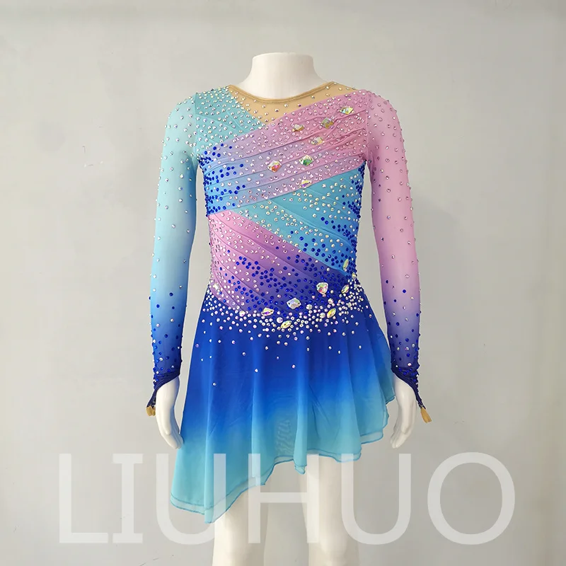 LIUHUO Платье для фигурного катания на льду для девочек, женщин, подростков, эластичный спандекс, конкурс, оптовая продажа
LIUHUO Платье для фигурного катания на льду для девочек, женщин, подростков, эластичный спандекс, конкурс, оптовая продажа