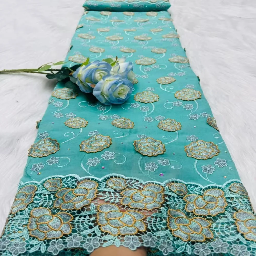 African Swiss Voile Lace In Switzerland With 3D Flower Embroidery 2026 Guipure lace Quality Water Soluble Fabric For Wedding
African Swiss Voile Lace In Switzerland With 3D Flower Embroidery 2026 Guipure lace Quality Water Soluble Fabric For Wedding