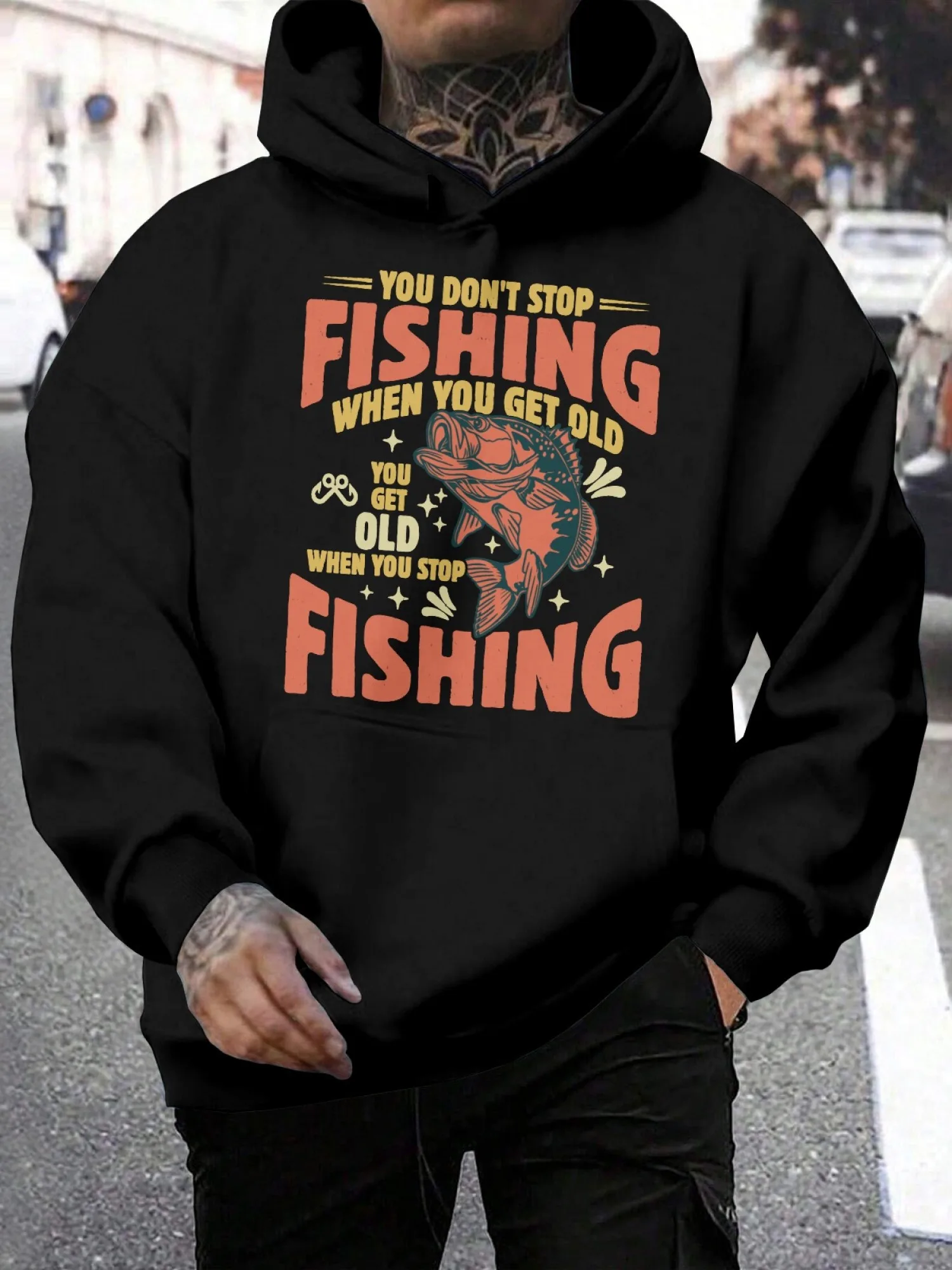 Mens Hooded Sweatshirt Polyester Fabric Comfortable Breathable Black Long Sleeve Drawstring Kangaroo Pockets Sport Casual Sweat
Mens Hooded Sweatshirt Polyester Fabric Comfortable Breathable Black Long Sleeve Drawstring Kangaroo Pockets Sport Casual Sweat