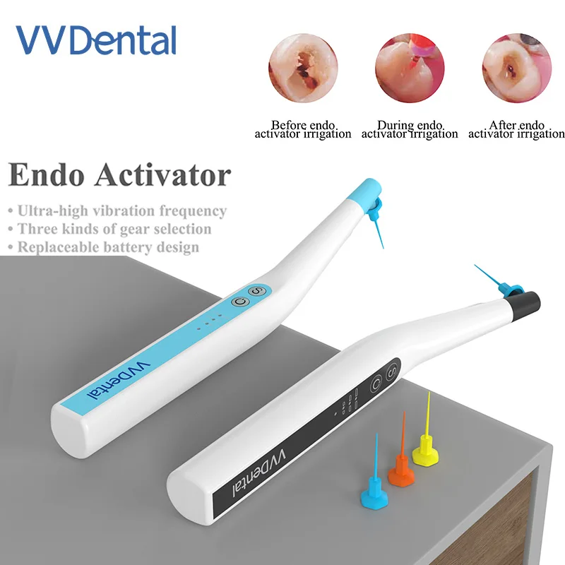VVDental Wireless Ultrasonic Endo Activator Sonic Irrigator with LED & 60 Tips For Washing Root Canal Cleaning Endodontic Tools
VVDental Wireless Ultrasonic Endo Activator Sonic Irrigator with LED & 60 Tips For Washing Root Canal Cleaning Endodontic Tools