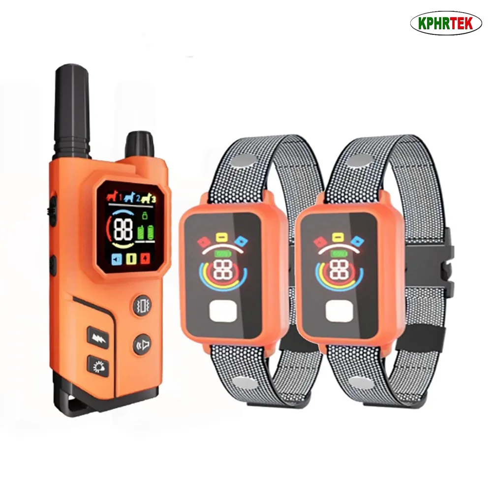For 2 Dogs X800 Dog Training Collar with Light, Long Distance Remote Control, Rechargeable and Waterproof
For 2 Dogs X800 Dog Training Collar with Light, Long Distance Remote Control, Rechargeable and Waterproof
