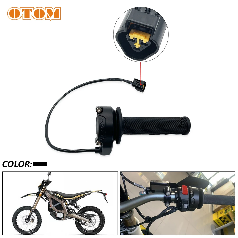 Electric Motorcycle Throttle Turn Grip Handlebar Accelerated Handle For SURRON Ultra Bee Sur-Ron Dual Hall Sensor Throttle Grips
Electric Motorcycle Throttle Turn Grip Handlebar Accelerated Handle For SURRON Ultra Bee Sur-Ron Dual Hall Sensor Throttle Grips