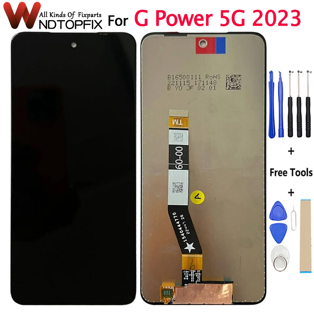 6.5'' For Motorola Moto G Power 5G LCD Display Touch Panel Glass Screen Digitizer Assembly Replacement For Moto G Power 2023 LCD
6.5'' For Motorola Moto G Power 5G LCD Display Touch Panel Glass Screen Digitizer Assembly Replacement For Moto G Power 2023 LCD