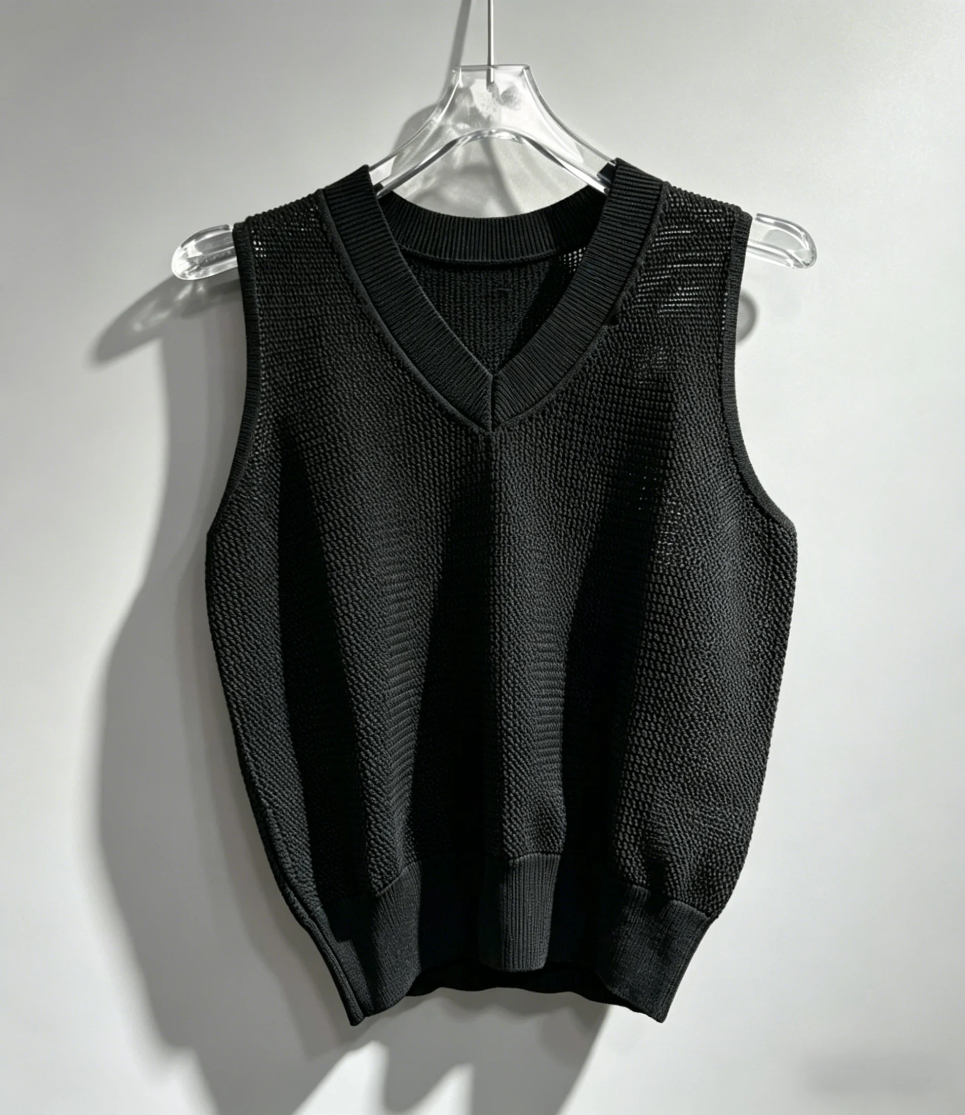 2026 New Womens Sleeveless Knit Sweater Vest Size M L Casual Black V Neck Knit Sode 002
2026 New Womens Sleeveless Knit Sweater Vest Size M L Casual Black V Neck Knit Sode 002