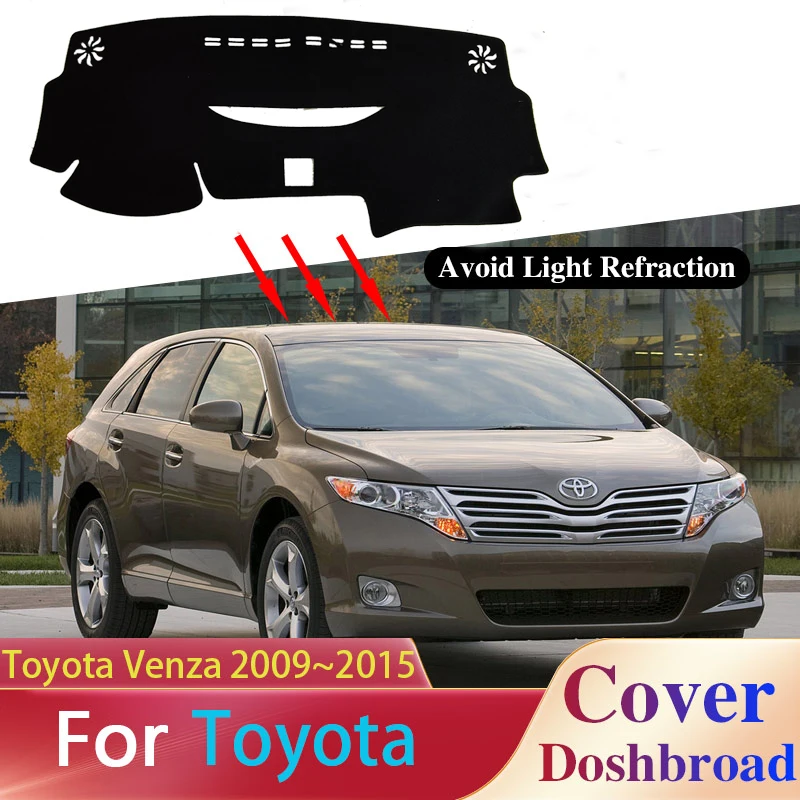 Dashboard Cover Dash Board Mat Carpet Dashmat for Toyota Venza AV10 2009~2015 2010 Anti-Slip Pad Sunshade Cushion Rug Accessorie
Dashboard Cover Dash Board Mat Carpet Dashmat for Toyota Venza AV10 2009~2015 2010 Anti-Slip Pad Sunshade Cushion Rug Accessorie
