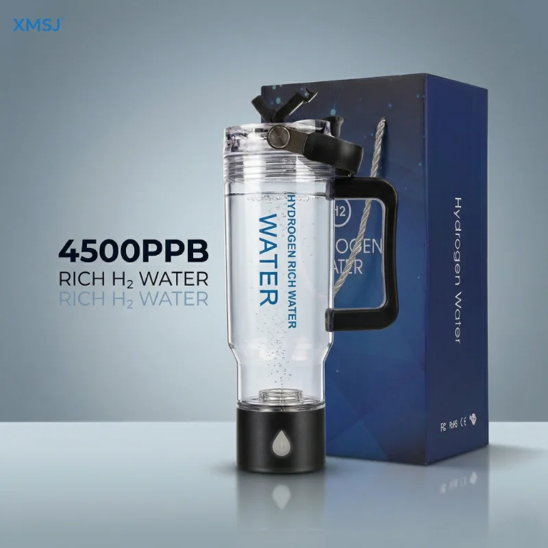 Portable Hydrogen Water Bottle 750ml Rechargeable Electric Hydrogen Rich Water Cup with Handle for Car Travel Office
Portable Hydrogen Water Bottle 750ml Rechargeable Electric Hydrogen Rich Water Cup with Handle for Car Travel Office