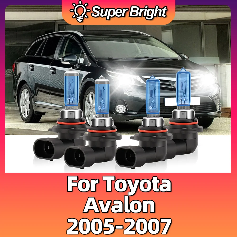 2/4x For Toyota Avalon 2005 2006 2007 High Low Beam 100W 6000k Super White High Performance Halogen Headlight Bulb Plug and Play
2/4x For Toyota Avalon 2005 2006 2007 High Low Beam 100W 6000k Super White High Performance Halogen Headlight Bulb Plug and Play