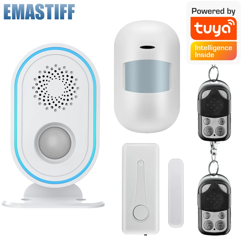 Wireless Home Security PIR Alert Infrared Sensor WIFI Alarm system Anti-theft Motion Detector Alarm 85DB Siren work with tuya
Wireless Home Security PIR Alert Infrared Sensor WIFI Alarm system Anti-theft Motion Detector Alarm 85DB Siren work with tuya