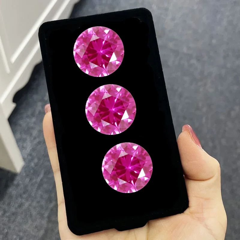 Pretty Pink Ruby Round Cut 15.0mm 14.0ct Loose Gem For Jewelry Making/Collection/Setting Mohs Hardness Gem Precious Stone
Pretty Pink Ruby Round Cut 15.0mm 14.0ct Loose Gem For Jewelry Making/Collection/Setting Mohs Hardness Gem Precious Stone