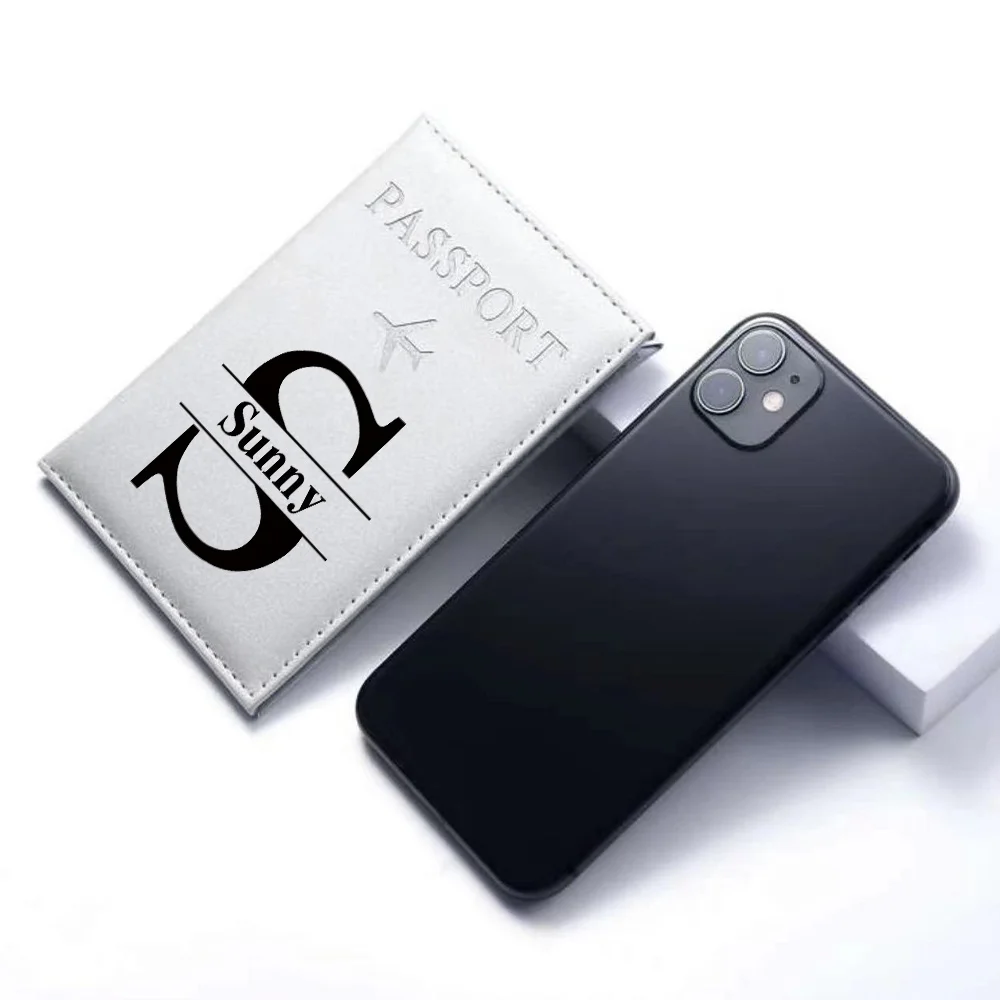 Custom Name Letter Print PU Passport Holder, Ultra Slim Leather Travel Wallet Card Organizer for Men Women
Custom Name Letter Print PU Passport Holder, Ultra Slim Leather Travel Wallet Card Organizer for Men Women