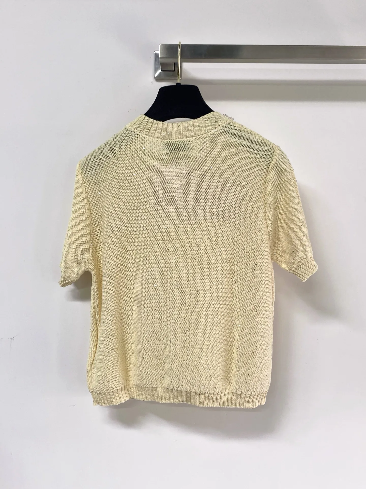 2026 Summer New Women's Sparkle Knit Short Sleeve Top Relaxed Fit Casual Blouse ZX18562
2026 Summer New Women's Sparkle Knit Short Sleeve Top Relaxed Fit Casual Blouse ZX18562