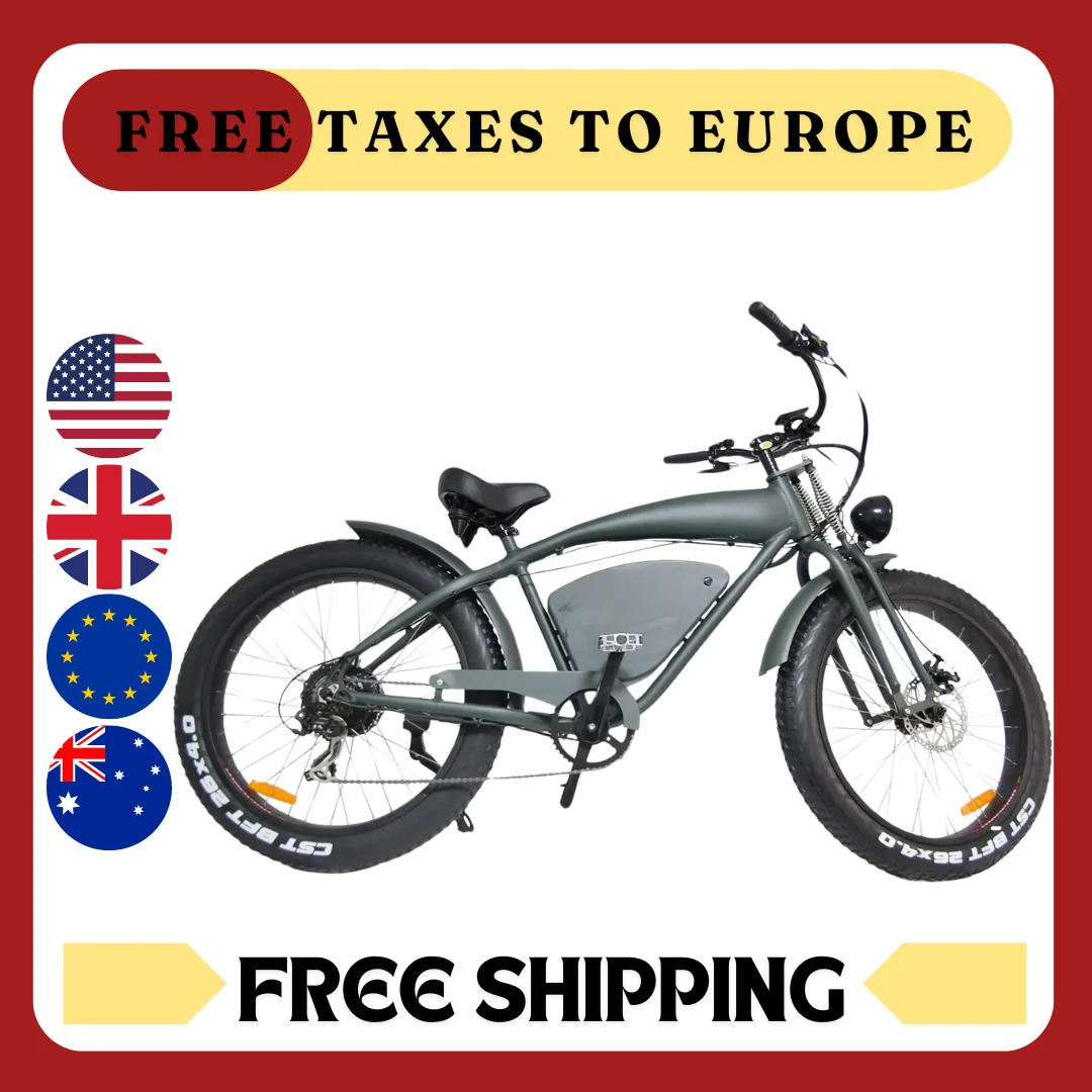 1000W 26 Inch Electric Bicycle 48V 20AH Electric Bike Fat Tire Mountain Ebike Electric Mountain Bike
1000W 26 Inch Electric Bicycle 48V 20AH Electric Bike Fat Tire Mountain Ebike Electric Mountain Bike