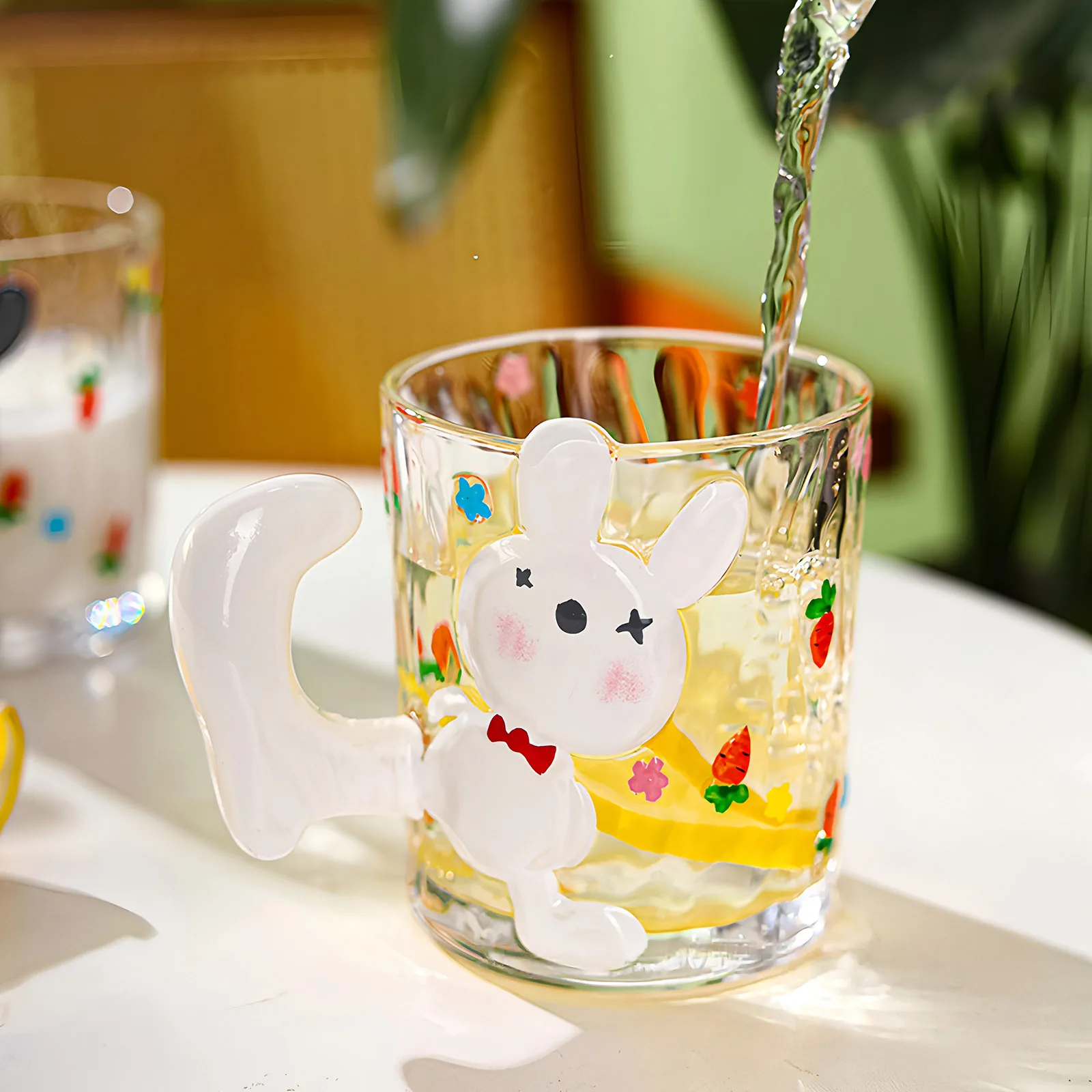 260ml Cute Rabbit Glass Cup with Handle Heat-Resistant Coffee, Milk & Juice Breakfast Mug Couple Tumbler for Home Office & Gifts
260ml Cute Rabbit Glass Cup with Handle Heat-Resistant Coffee, Milk & Juice Breakfast Mug Couple Tumbler for Home Office & Gifts