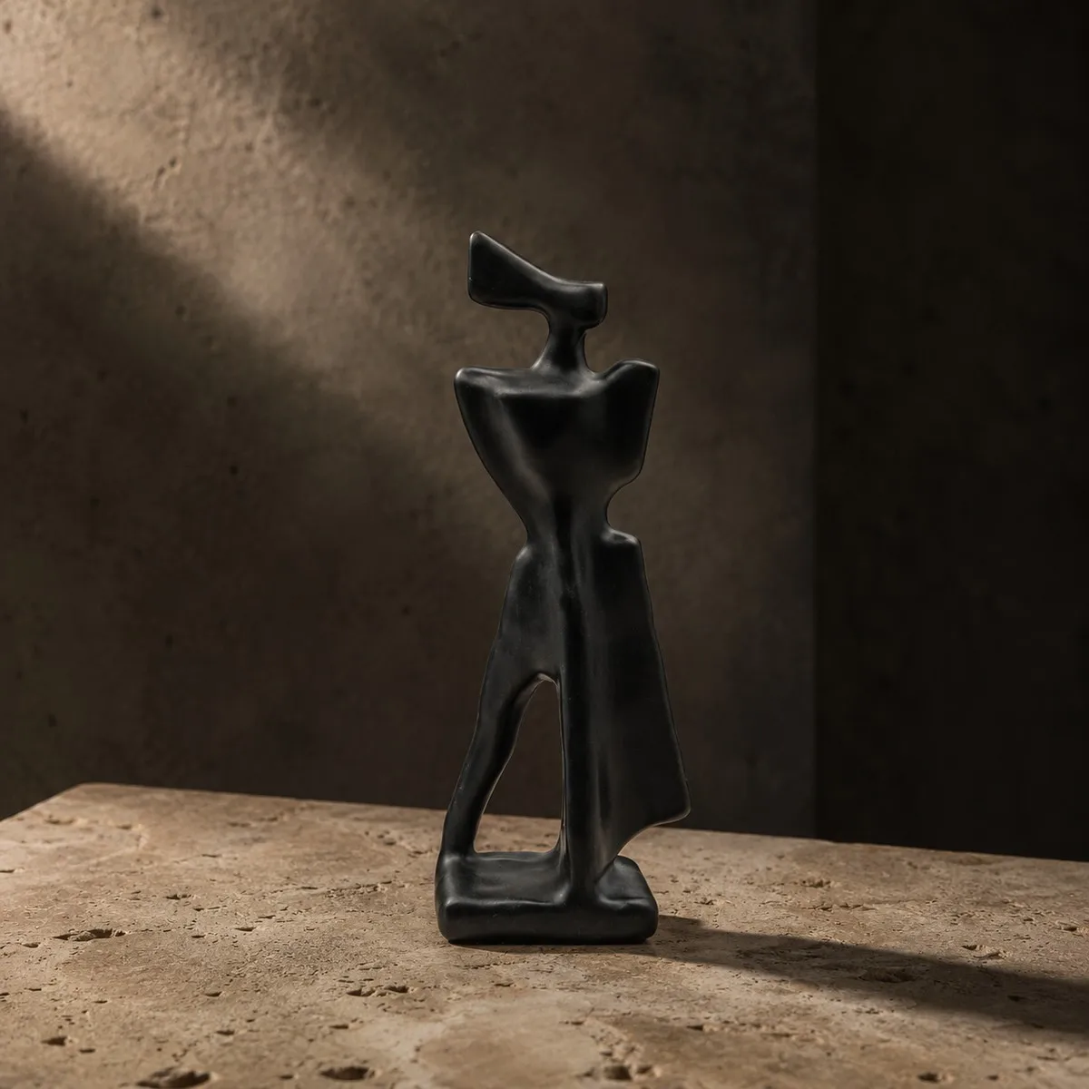 Abstract Human Resin Figurine Matte Black Minimalist Sculpture Home Office Decor Art Ornament Gift
Abstract Human Resin Figurine Matte Black Minimalist Sculpture Home Office Decor Art Ornament Gift