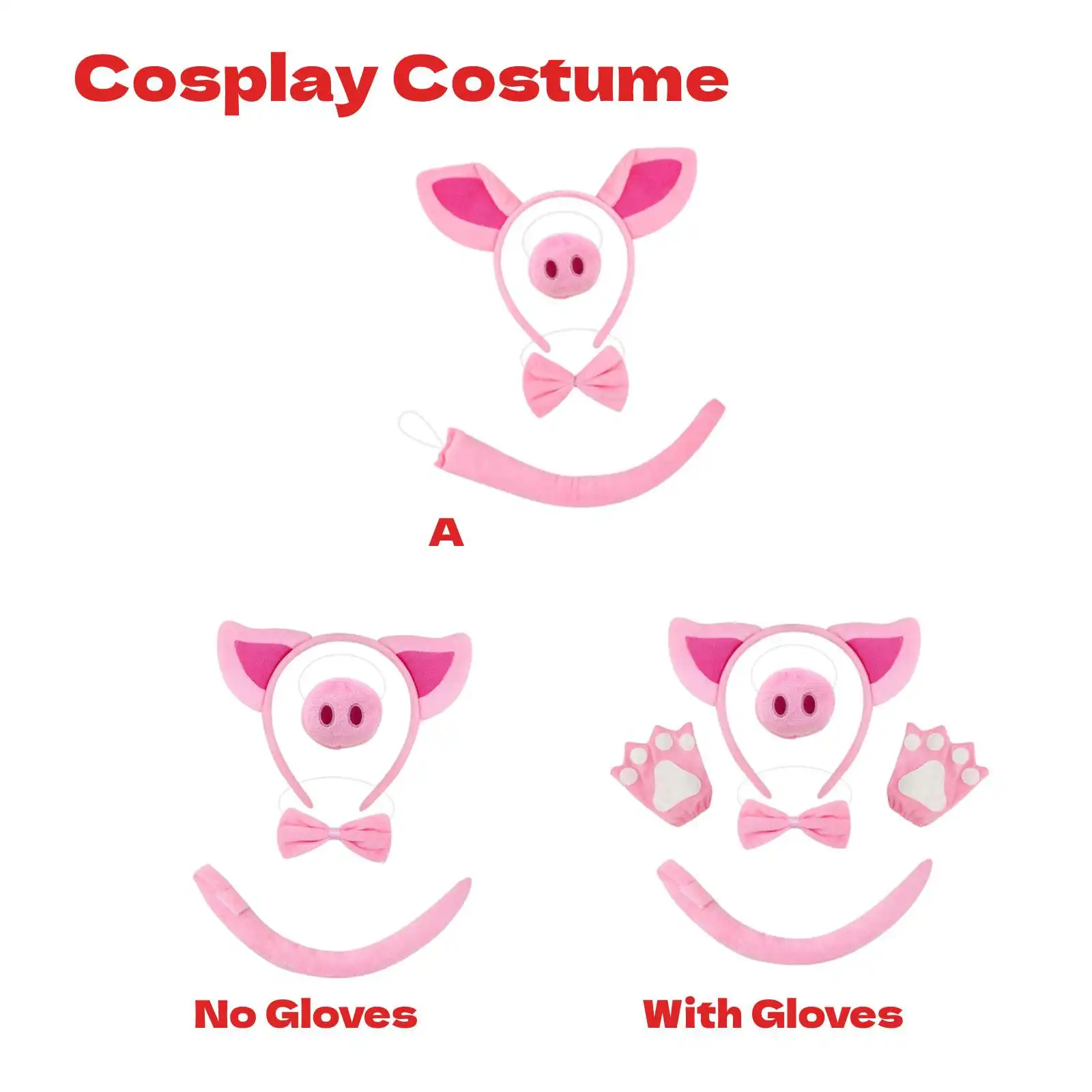 Cute Cartoon Plush Pig Headband Pink Pig Ears Headband Sitcom Performance Hairpin Wash Face Pig Hair Accessories Super Soft Pink
Cute Cartoon Plush Pig Headband Pink Pig Ears Headband Sitcom Performance Hairpin Wash Face Pig Hair Accessories Super Soft Pink